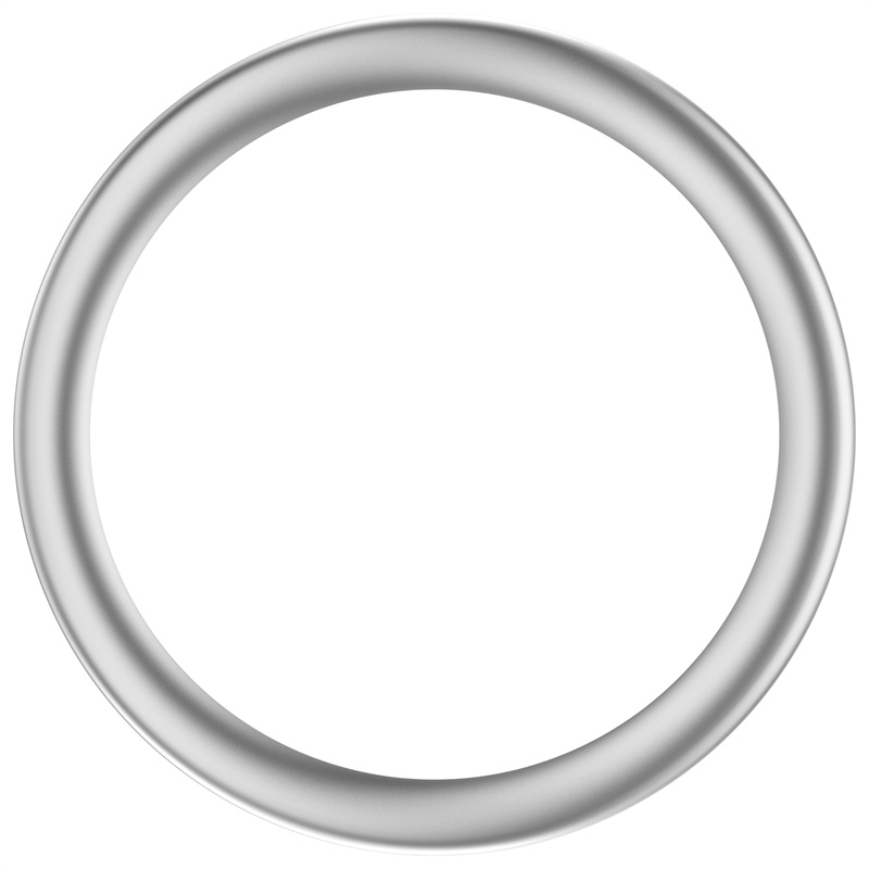 Style de bord arrondi-Argent