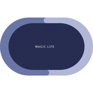 Tapis de bain Yongjin 40x60cm 50x80cm 60x90cm antidérapant, doux et absorbant pour salle de bain, toilettes, chambre, entrée, design moderne et simple - Product Image 3