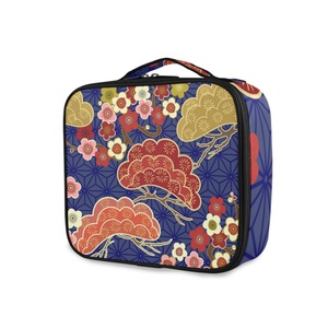 Professional Waterproof Cosmetic <b>Case</b> Black Customized Travel Zipper Makeup Set Bag <b>Make</b> <b>up</b> Boxes Customs - Product Image 1