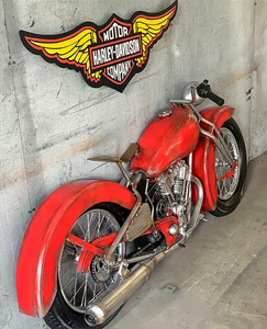 Decoración de Motocicleta Harley de Metal de Gran Tamaño para el Hogar, Modelo de Motocicleta para Decoración de <span class=keywords><strong>Bar</strong></span>, Motocicleta Harley <span class=keywords><strong>Vintage</strong></span> - Product Image 5