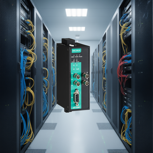 Convertidor de Fibra Óptica Moxa ICF-1280I, Convertidor de Medios Ethernet Industrial, 10/100Base-TX a 100Base-FX - Product Image 3