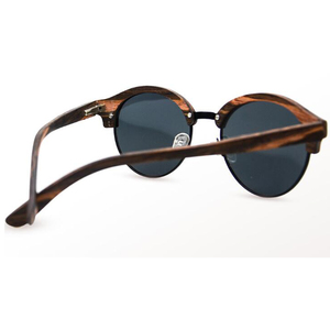 2021 Super Thin Wood Männer <span class=keywords><strong>Pilot</strong></span> Runde Sonnenbrille Frauen Brand Designer Vintage Kleine Sonnenbrille Damen Shades Brillen - Product Image 2