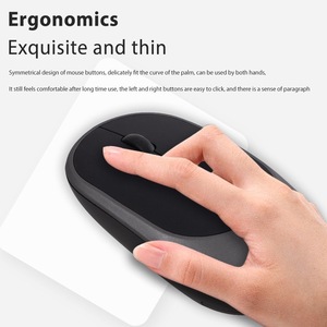 Ultra-ince taşınabilir şarj edilebilir çift mod 2.4G + 5.0BT kablosuz fare sessiz 3D tarzı USB dizüstü bilgisayar dizüstü Macbook için - Product Image 5