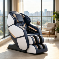 Fauteuil de massage électrique pliable et portable pour la maison, avec fonction de chauffage du dossier et airbag, compact, idéal pour le salon.