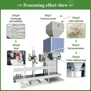 Machine semi-automatique <span class=keywords><strong>d</strong></span>'emballage <span class=keywords><strong>d</strong></span>'engrais organique de granule de pesage de 50kg et <span class=keywords><strong>d</strong></span>'emballage de grain pour l'alimentation <span class=keywords><strong>d</strong></span>'<span class=keywords><strong>orge</strong></span> - Product Image 5