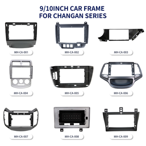 Meihua araba radyo Android DVD OYNATICI çerçeve CHANGAN CS75 2013-2016 kablo kablo demeti için fasya çerçeve ile - Product Image 6