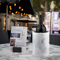 Ricin — seau à glace de luxe, de qualité supérieure, pour glaces ou vin, avec pierres, support pour le vin, nouveauté