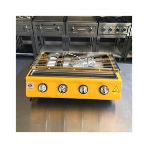 Parrilla Argentina Portátil de Gas para Exteriores con 4 Quemadores, de Acero Inoxidable, para Asar, para Hogar y Hotel - Product Image 6