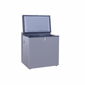 Congelador Portátil a Gás 61L AC 110V/220V DC 12V/24V Fio de Prata 150W Porta Dobrável Porta Única Peças Sobressalentes Gratuitas Gás GLP NH3 150 CN - Product Image 2