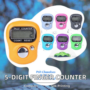 5 chữ số LCD điện tử hiển thị kỹ thuật số ngón tay tay kiểm đếm truy cập cho đếm Golf hàng hóa Lap đan Kinh doanh Quà tặng khuyến mãi - Product Image 2