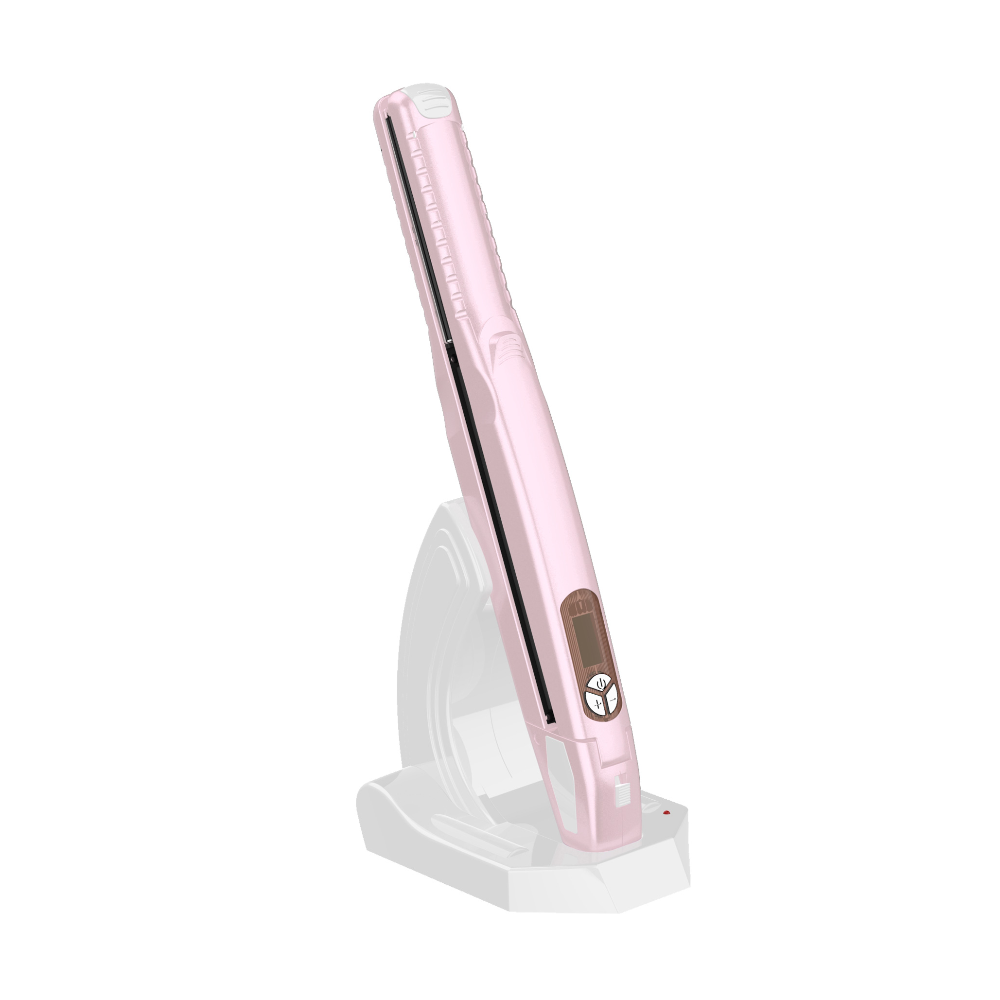 Горячая Распродажа, беспроводной Профессиональный Выпрямитель для волос с ЖК-экраном, перезаряжаемый беспроводной утюжок для волос в салоне