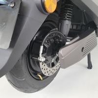 Moto électrique urbaine Fengshen 72V, acier robuste, suspension hydraulique, frein à double disque, 3 modes de vitesse, batterie amovible
