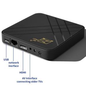 Boîtier TV intelligent 4K Android 5G Quad-Core avec lecteur multimédia <span class=keywords><strong>HD</strong></span> et WiFi double bande - Product Image 4