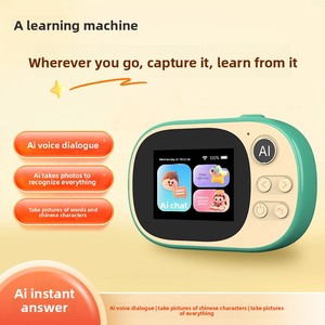 Caméra Intelligente 4G SIM avec IA, Dialogue Vocal, Contrôle Parental, Éducation Précoce, <span class=keywords><strong>Enregistrement</strong></span> Photo/Vidéo et Jeux, Matériau ABS - Product Image 2