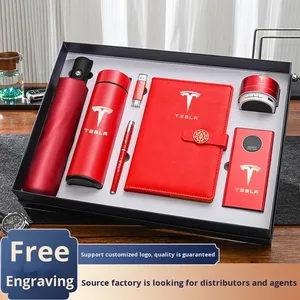 Business Gift <b>Set</b> Customized Chinese Style Metal Insulated Cup & <b>Notebook</b> for Opening Events Customers & Employees Souvenir - Product Image 4