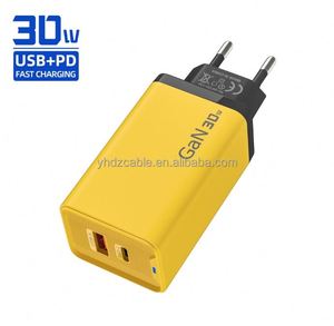 อะแดปเตอร์ชาร์จ USB-C PD 30W, หัวชาร์จแบบพับได้ขนาดกะทัดรัด ชาร์จเร็วแบบสองพอร์ต สำหรับ iPhone 16/15 เหมาะสำหรับการเดินทาง - Product Image 2