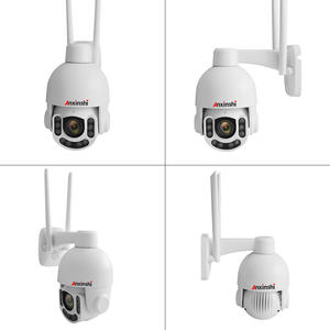 Anxinshi 5mp yeni 100% metal mini 4g <span class=keywords><strong>sim</strong></span> kart wifi starlight ptz kamera dahili mikrofon - Product Image 4