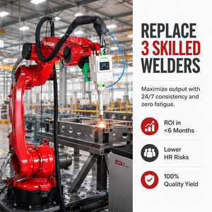 <span class=keywords><strong>Bras</strong></span> robotisé <span class=keywords><strong>articulé</strong></span> à 6 axes avec système de soudage intelligent, solution d'automatisation de soudage robotisé industriel - Product Image 4