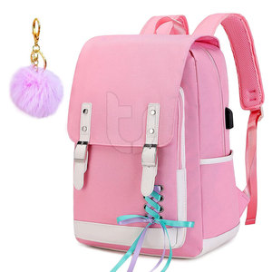 Vente en gros de sacs d'école OEM sacs d'école légers à sublimation sacs d'école de couleur unie - Product Image 2