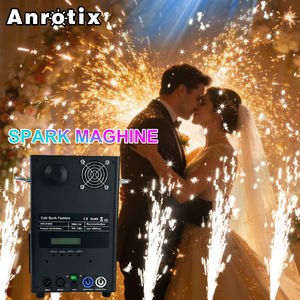1500W Cold Spark Firework Machine with Metal Construction AC 110-240V for Stage Fountain Displays at Weddings & Parties - Product Image 5