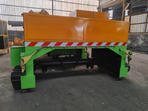 Volteador <span class=keywords><strong>de</strong></span> Compost Autopropulsado con Motor Eléctrico <span class=keywords><strong>y</strong></span> Motor Diésel para Hongo Comestible, que Convierte Establos Orgánicos en Compost - Product Image 4