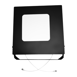 Antena Wifi Mimo para exteriores, antena de foco de energía verde para techo con panel solar, antena de camuflaje de belleza - Product Image 1