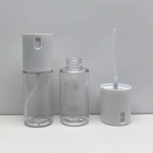Botella de Spray con Sistema de Apertura Giratoria, 50ml 60ml 80ml 100ml 120ml 150ml, Dispensador de Plástico Transparente para Tónico, Bruma Facial y Corporal - Product Image 4