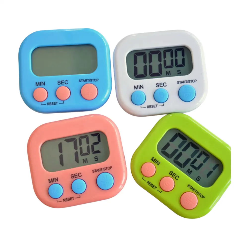 Magnetische Digitale Keuken Countdown Timer Alarm Met Stand Kookwekker Praktische Kooktimer Wekker