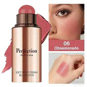 Perfection Soft Dewy Cream Blush Stick 06 Obsesionado Maquillaje Facial - Product Image 1