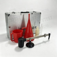 Mud Testing 3-Piece Kit (Mud Balance, Marsh Funnel, Sand Content) with Portable Case - API Standard Drilling Fluid Test Set