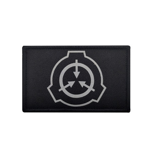 Reflective Hook and Loop <strong>SCP</strong> Foundation Logo Hook and Loop Badge Embroidery <strong>SCP</strong> Tactical Backpack Badge - Product Image 6