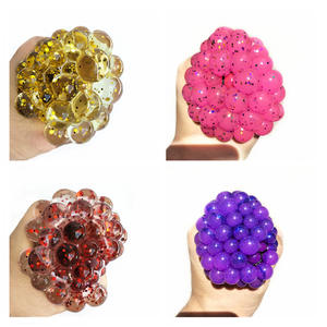 Venta caliente Unisex 6cm TPR Magic Squeeze Bola de uva Juguete Suave Alivio del estrés No tóxico CE Certificado Regalos promocionales - Product Image 2