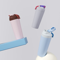 Nouveauté : Gobelet isotherme en acier inoxydable 304, grande capacité, thermos de fitness, isolation thermique de 6 à 12 heures, design moderne et minimaliste