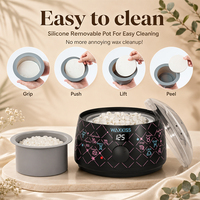 Calentador de Cera Electrónico Económico de 500 ml, Calentador de Cera de Calentamiento Rápido para Calentar Perlas de Cera, Cera para Cadenas de Motocicleta