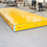Chariot sans rail de transfert de contrôle de conversion de fréquence pour 5 tonnes 10 tonnes transport matériel de 20 tonnes