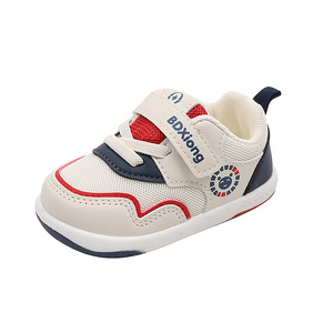 Automne nouvelle version décontracté antidérapant bas rose rouge bébé et enfant en bas âge chaussures pour filles garçons semelles souples conception respirante en gros - Product Image 5