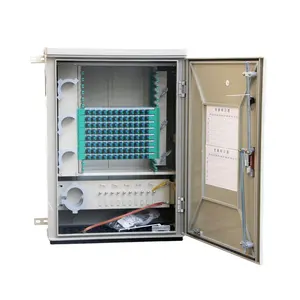 outdoor fiber optic cabinet SMC FTTB cross connect optical cabinet SMC network cabinet 72 96 144 288 576 core