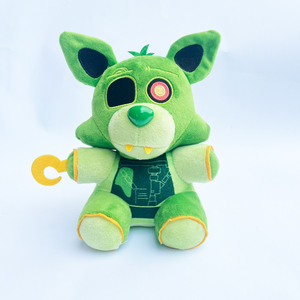 Nouveauté 2023 en gros : Peluche <span class=keywords><strong>FNAF</strong></span> Nightmare Freddy Bear Foxy Springtrap <span class=keywords><strong>Bonnie</strong></span> 20 cm, type chien, pour anniversaire, en sac OPP - Product Image 2