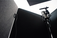 AORONG Bruit Echo Absorption Sonore PET Feutre Acoustique Partition Studio D'enregistrement Salle De Diffusion En Direct Portable, Facile À Installer