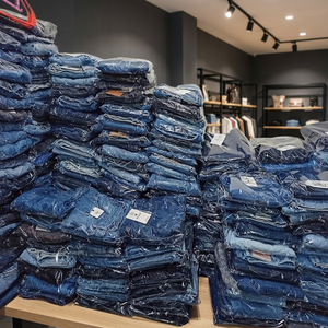Lot de surplus de jeans skinny de marque originaux pour femmes et hommes, provenant du Bangladesh, pour garçons et filles, à prix FOB bas - Product Image 3