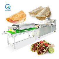 Ligne de production entièrement automatique et multifonctionnelle de lavash, machine à fabriquer des tortillas, pita et pains plats avec four