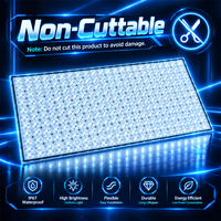 Feuille lumineuse LED flexible IP67 étanche DC24V Dimmable 6000K 242 LED SMD2835 CRI 90 Garantie 3 ans Panneau diffuseur de surface