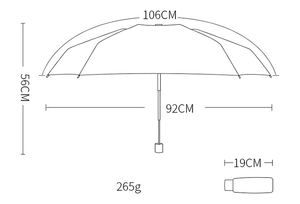 Paradis parapluies <span class=keywords><strong>parasol</strong></span> cadeau personnel 5 pli <span class=keywords><strong>bananier</strong></span> petit portable mini parapluie poche - Product Image 6