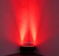 Projecteur LED PAR DMX512 pour scène, étanche aux UV, boîtier en aluminium, extérieur, KTV, discothèque, mariage, bar, personnalisation prise en charge