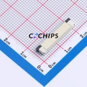LW0520032-300R-001 FFC/FPC Connector SMD,P=0.5mm,Horizontal Mount Connector Drawer Type Bottom Contact 30P 0.5mm - Product Image 2