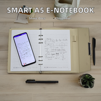 Set de Regalo de Bolígrafo Inteligente Wifi con Cuaderno A5, Lápiz Digital con Matriz de Puntos y Sincronización Bluetooth, Conjunto de Lápiz Óptico Electrónico