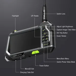 <span class=keywords><strong>Endoscope</strong></span> <span class=keywords><strong>Teslong</strong></span> NTS500 à double objectif 5,5 mm 1080P, caméra d'inspection IP67, boroscope pour la vérification du moteur de voiture, la réparation des canalisations et des égouts - Product Image 6