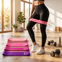 Juego de Bandas de Resistencia con Ganchos, Bandas de Ejercicio de Látex, para Fitness, Gimnasio, Yoga, Pilates, Proveedor de Logotipos Personalizados
