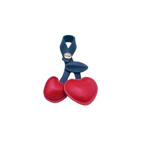 Girls Fashion Fruit Clothing Accessory Easy Wearing Women Bag Charm Promotion Gift Portable PU <b>Leather</b> Cartoon Cherry <b>Keychains</b> - Product Image 4