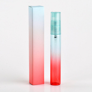 Cina September Mini profumo 5ml 8ml arcobaleno colorato vetro nebulizzatore vuoto flacone Spray contenitore riutilizzabile spruzzatore di profumo - Product Image 5
